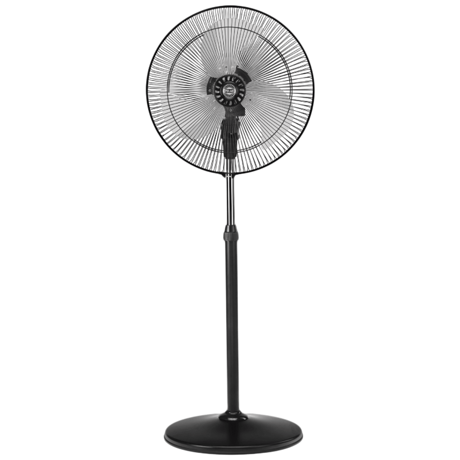 Small pedestal shop fan